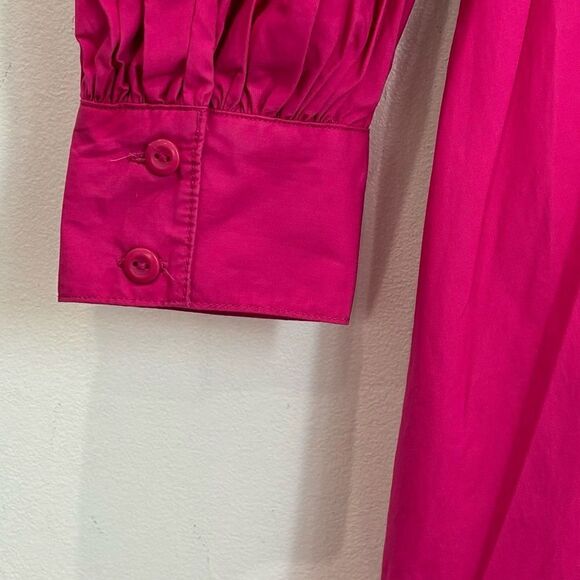 Christopher John Rogers x Target Two-Tone Pink Maxi Shirt Dress - Picture 10 of 12